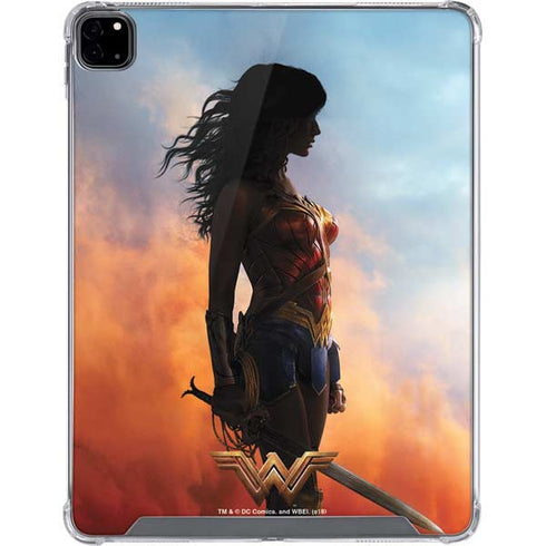 DC Comics Wonder Woman Movie Poster Stance Pose iPad Pro 12.9in (2020) Clear Case